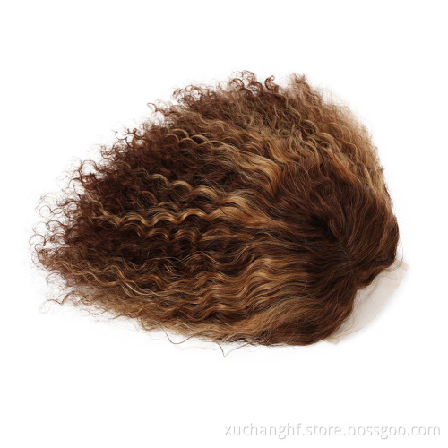 Pre Plucked highlight honey brown color straight bob human hair lace front wigs, 4x4 lace closure indian straight wave bob wig